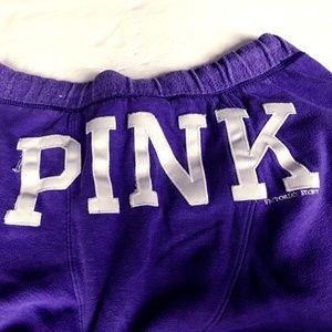 VICTORIA'S SECRET PINK BOYFRIEND SWEAT PANTS LOUNG